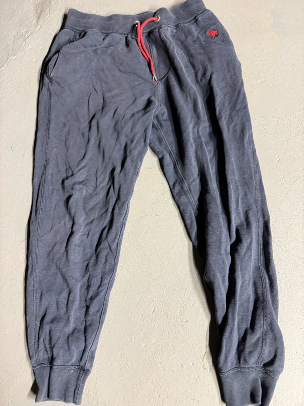 Abercrombie & Fitch Dark Navy Sweatpants